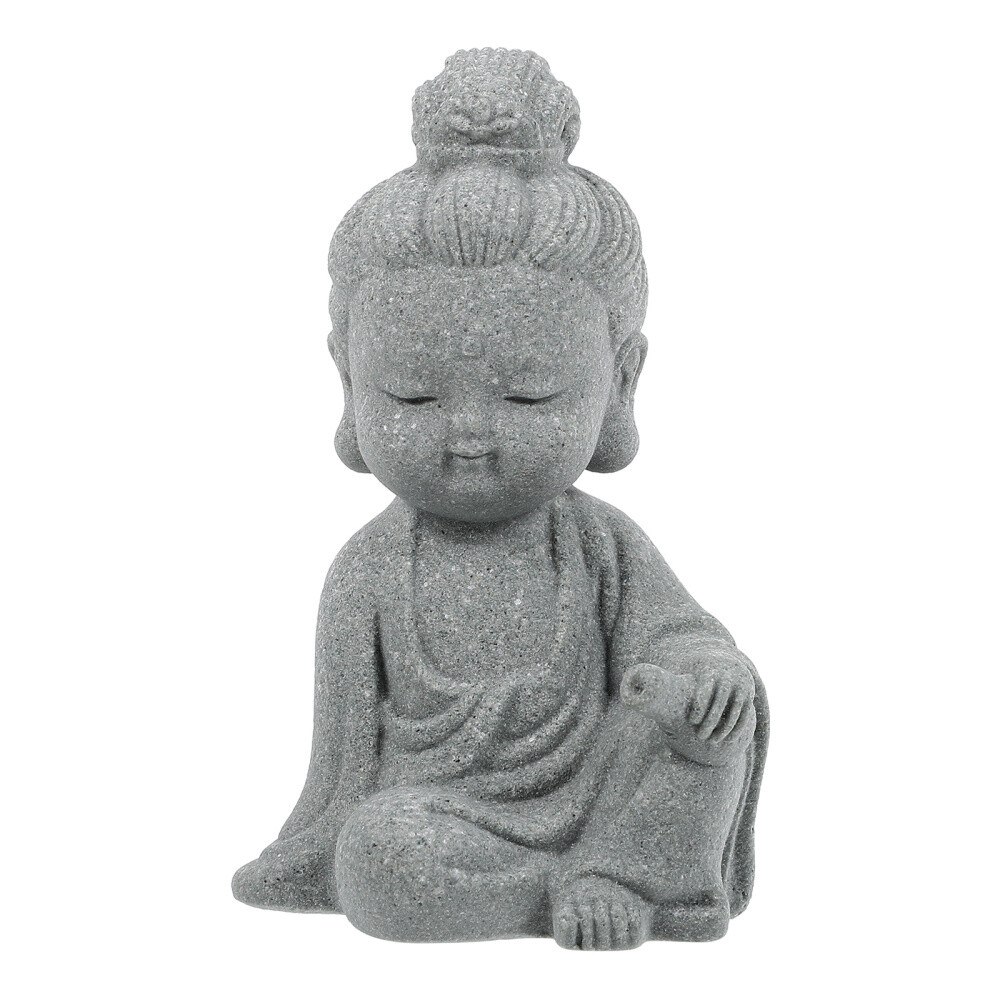 1PC Desktop Resin Buddha Statue Buddha Figurine Ornament Craft Buddha Statue