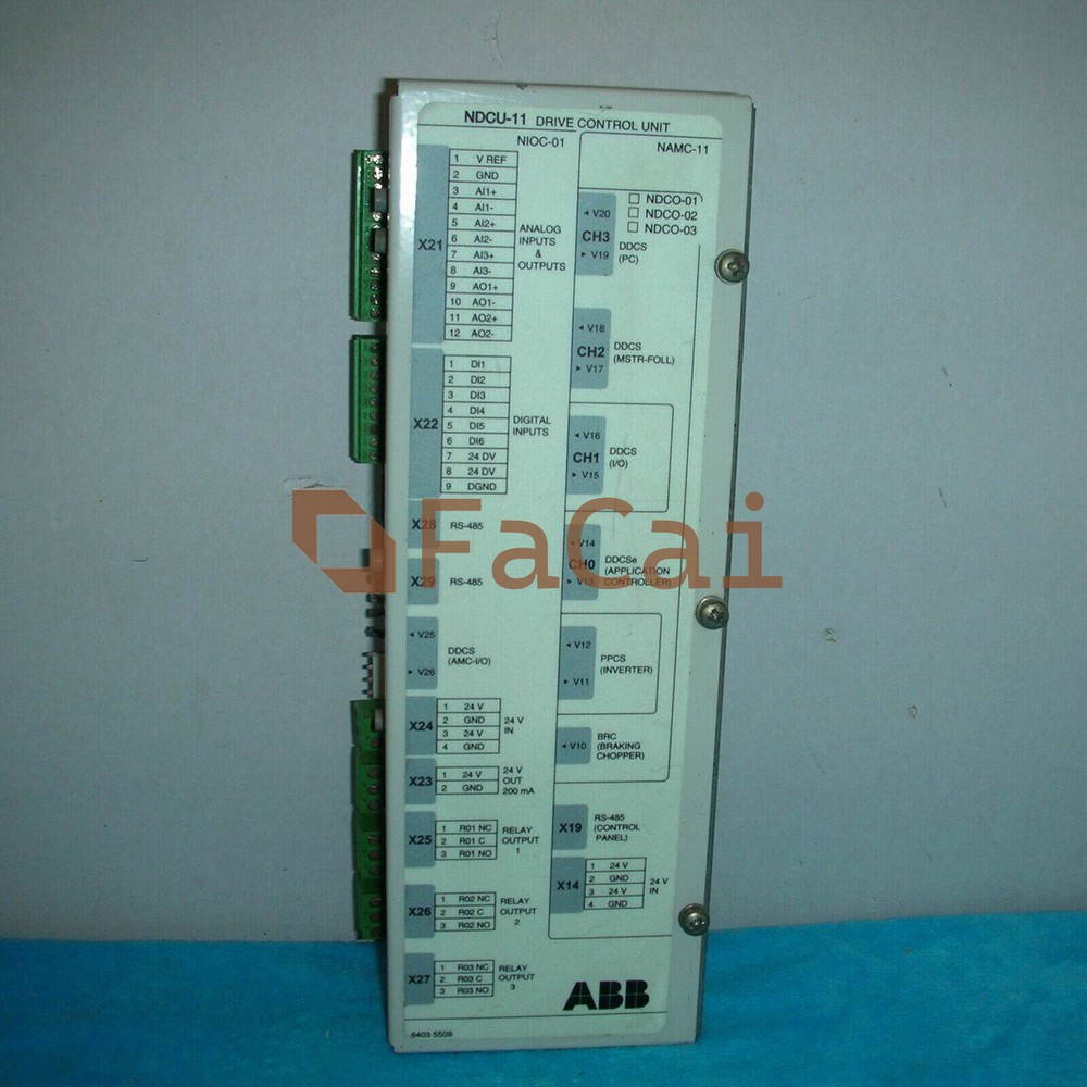 1PCS abb NDCU-11 Inverter communication module USED