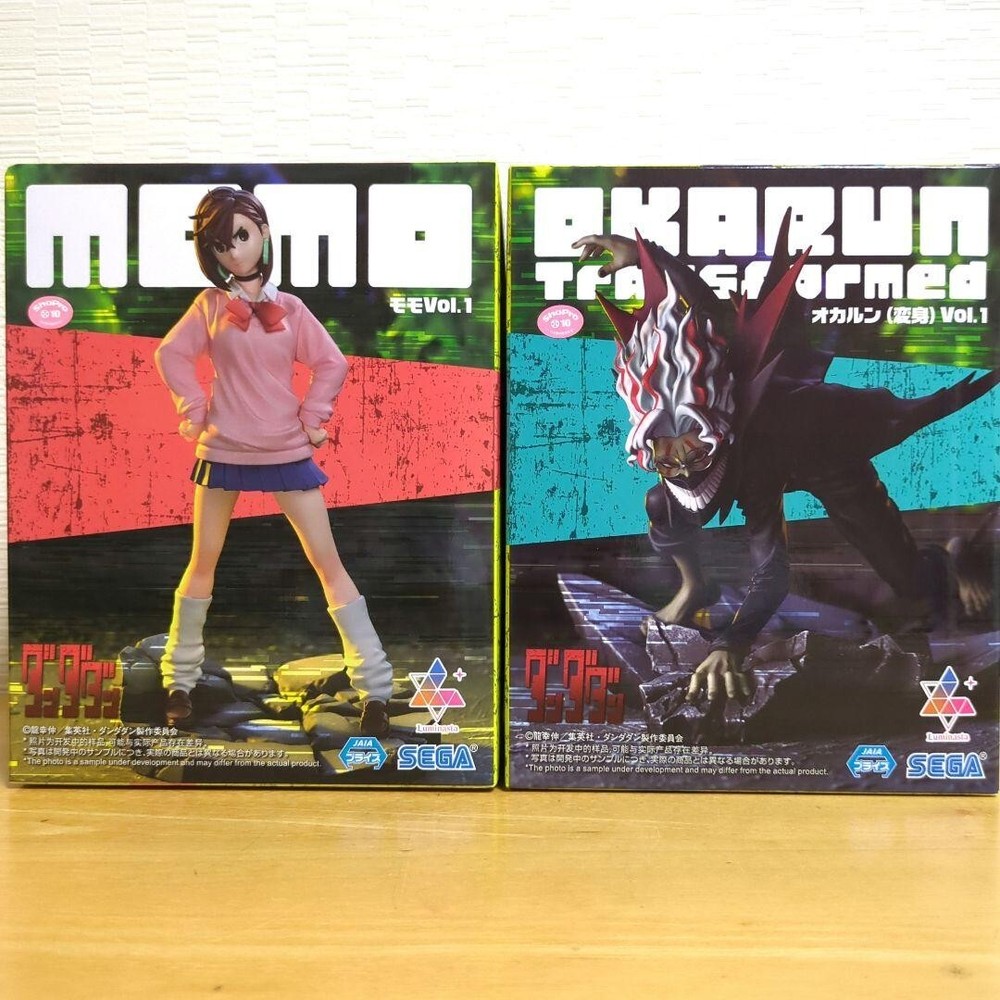 Dandadan Momo Okarun transformation Figure Set Luminasta Anime Manga New jp