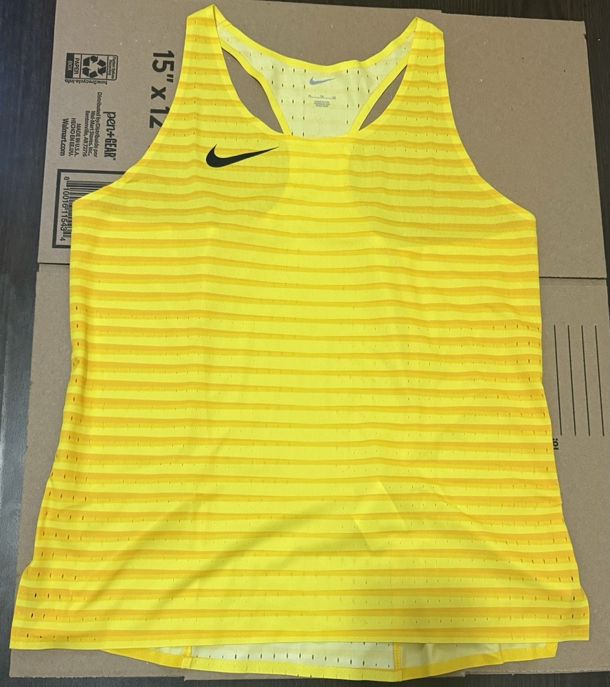 New Nike Pro Elite Womens SizeXL Track Field Running Singlet Tank CU9996-704