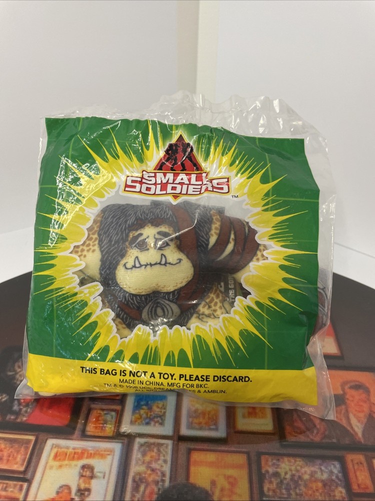 Vintage 1998 Burger King Small Soldiers Gorgonites Slamfist Collectible Toy