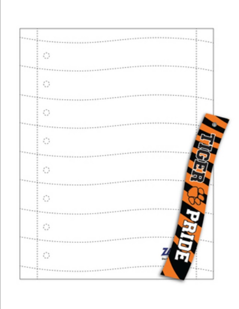 Blank Bookmarks (No-Tear), 1-1/4