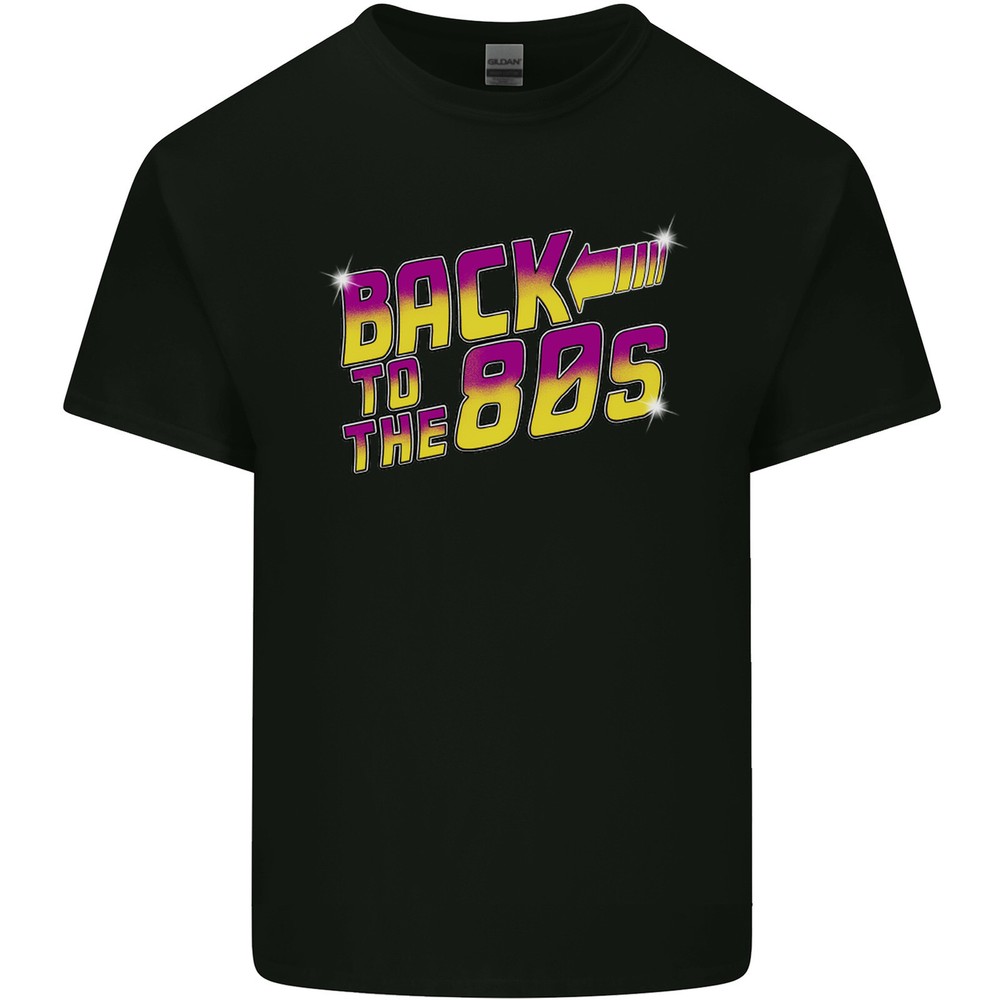 Back to the 80s Retro Pop Music Birthday Mens Light Cotton T-Shirt