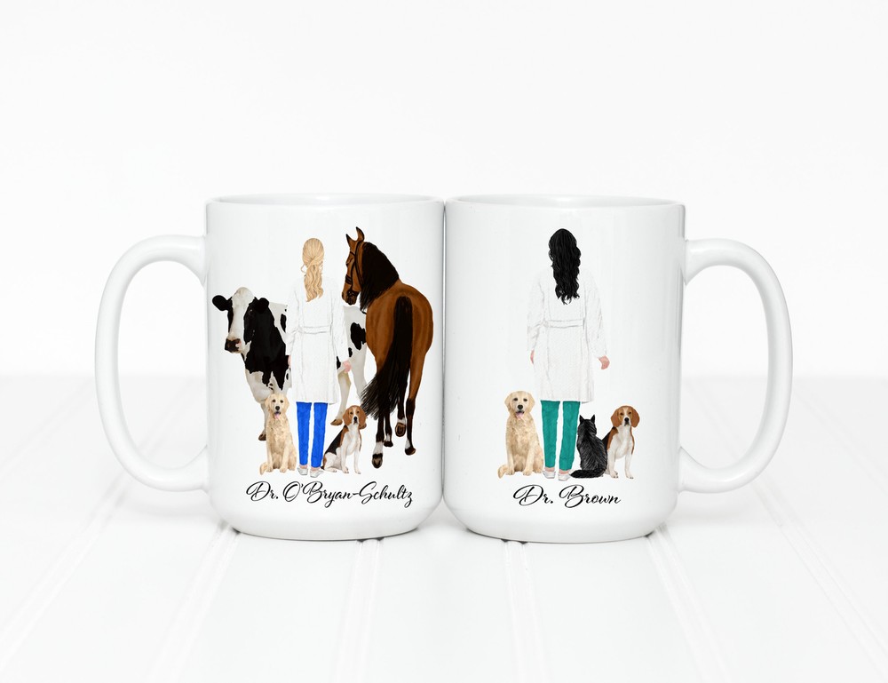 Personalized Veterinarian Mug Graduation Gift Veterinary Graduation Gift