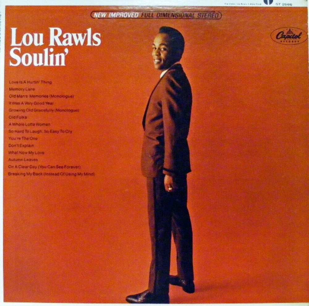 Lou Rawls - Soulin' LP Album Capitol Records ST 2566 Spe 722112837