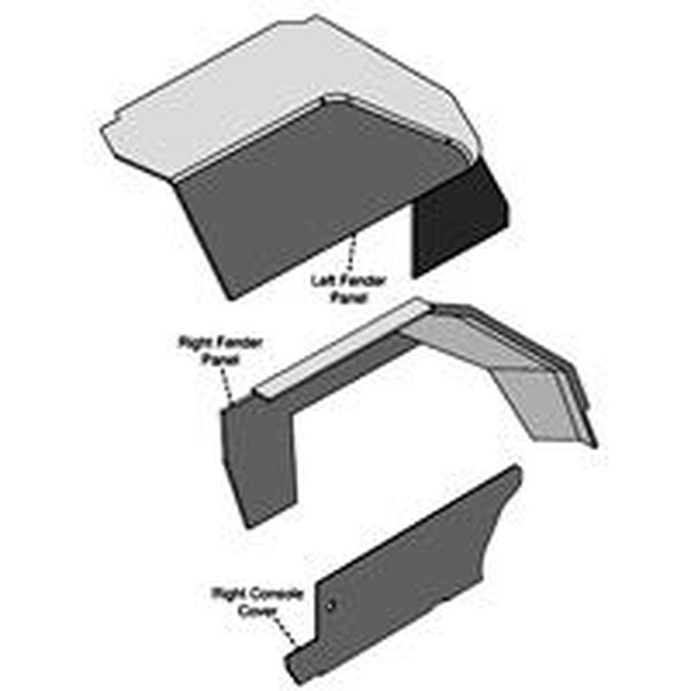 Case-IH R6234 Cab Foam Kit Replacement for Tractor Seats