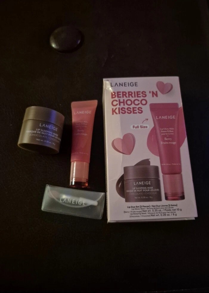 LANEIGE Berries N Choco Kisses Lip Duo Set with Sweet Tints