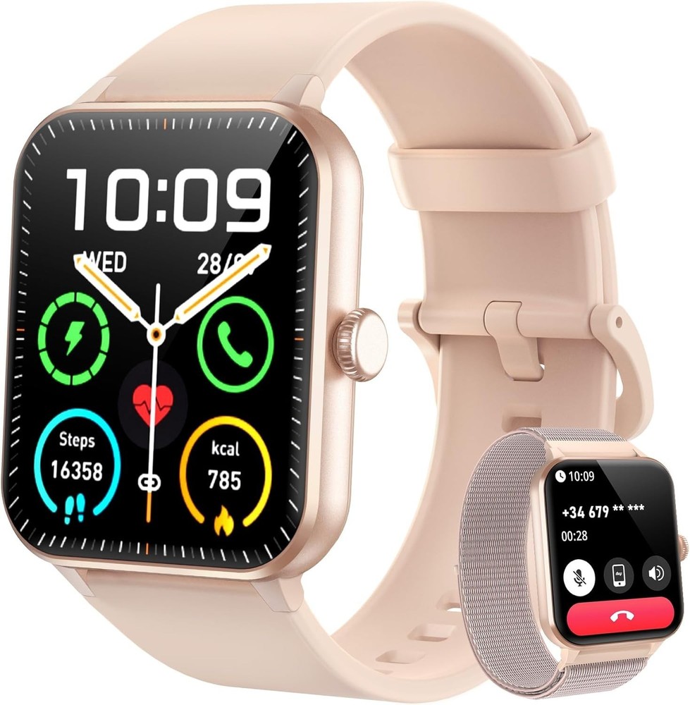 Ladys Smart Watch Women Fitness Tracker Blood Pressure Heart Rate Sport Watches