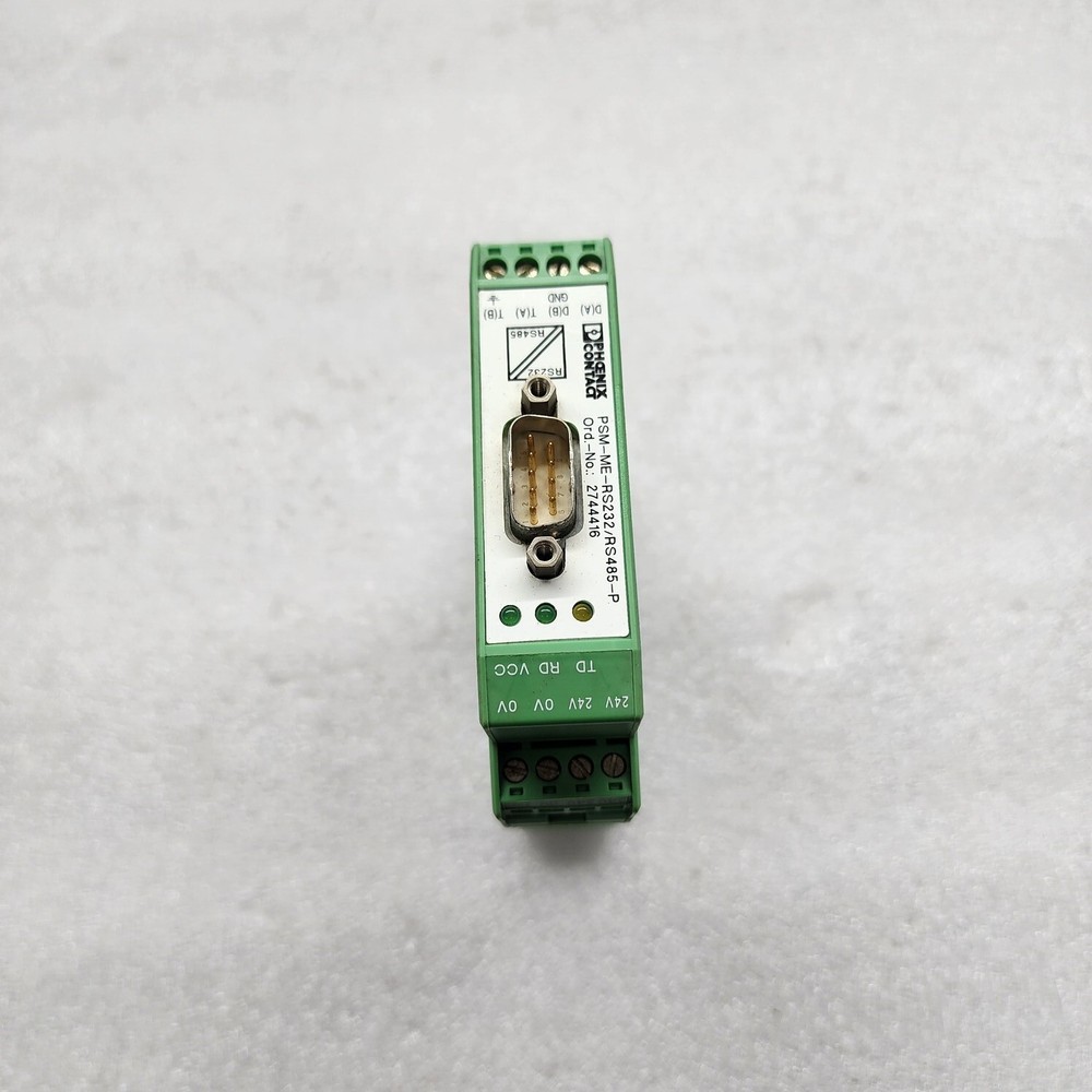 PHOENIX CONTACT PSM-ME-RS232/RS485-P INTERFACE MODULE 2744416 24VAC/DC