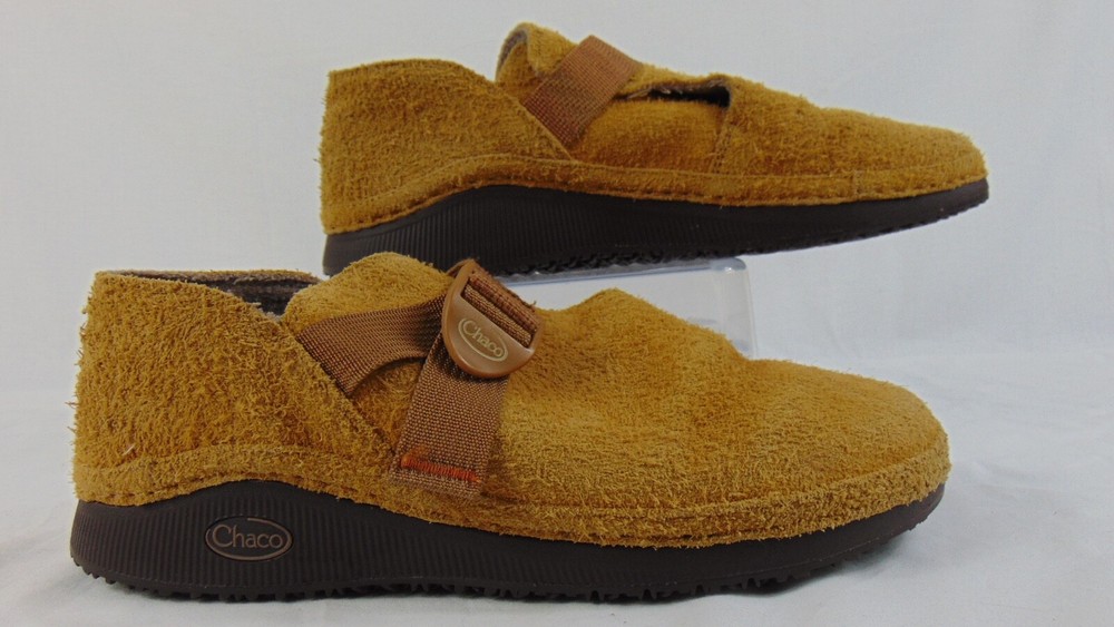 Chaco Paonia Waterproof Slip-On Suede Shoes Womens Size 10 with Wool Lining