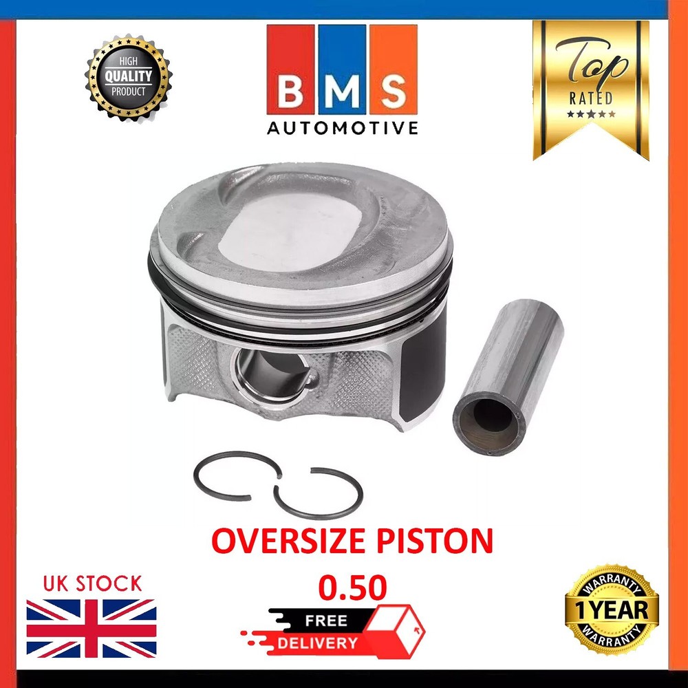 FOR AUDI SEAT SKODA VW CAXA 1.4 TFSI PISTON 0.50 X1  CMSB 03C107065AP 03C107065B