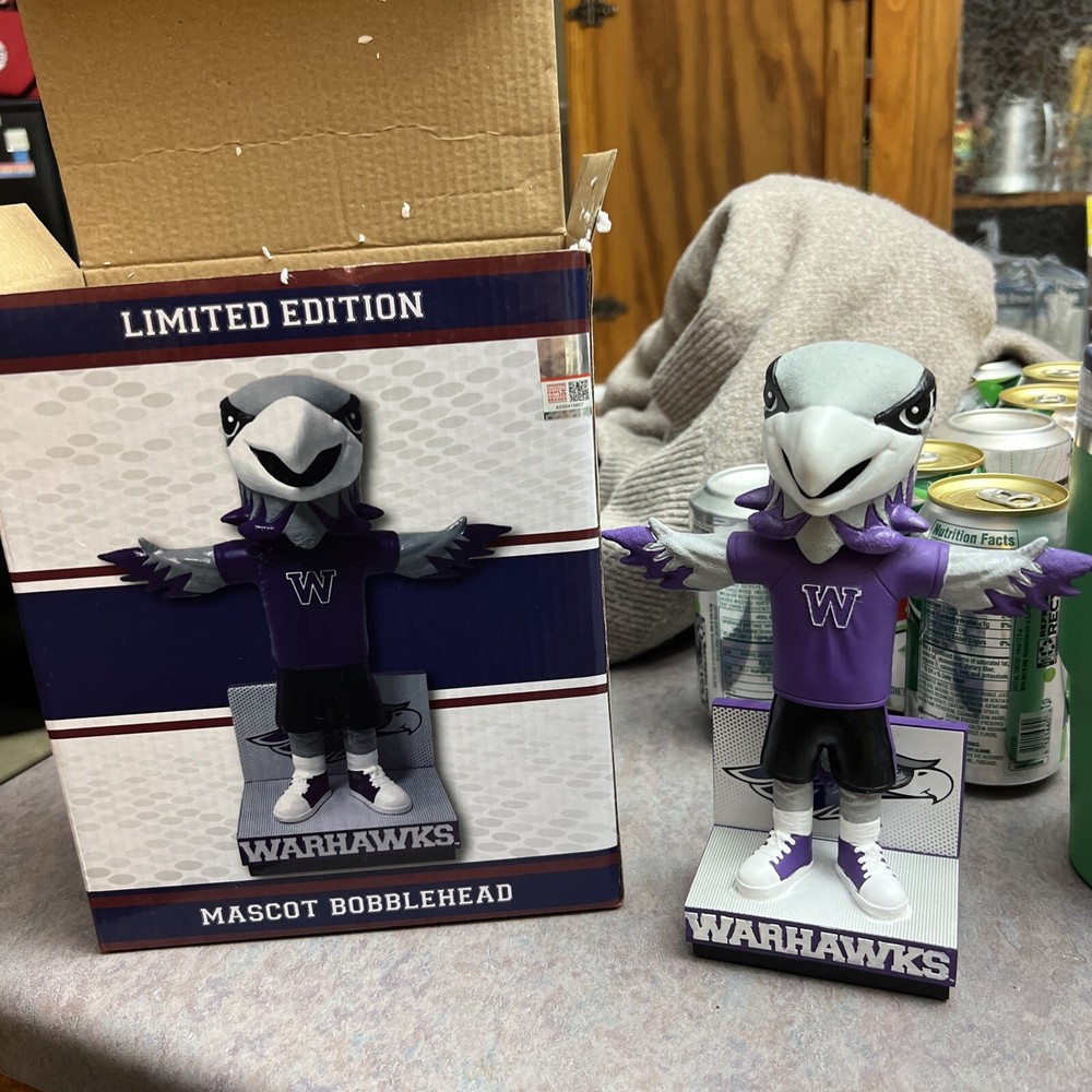 Willie Warhawk Wisconsin-Whitewater Warhawks Limited Edition Bobblehead NCAA