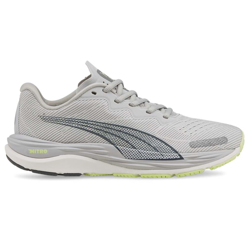 Zapatillas deportivas Puma Velocity Nitro 2 grises para correr para mujer 37626202