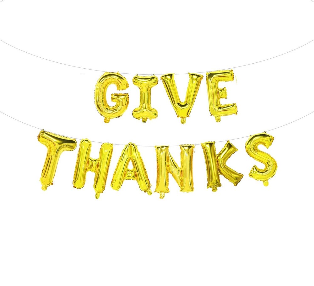 Thanksgiving Decorations，Give Thanks Balloons，Thanksgiving Party Decorations，...