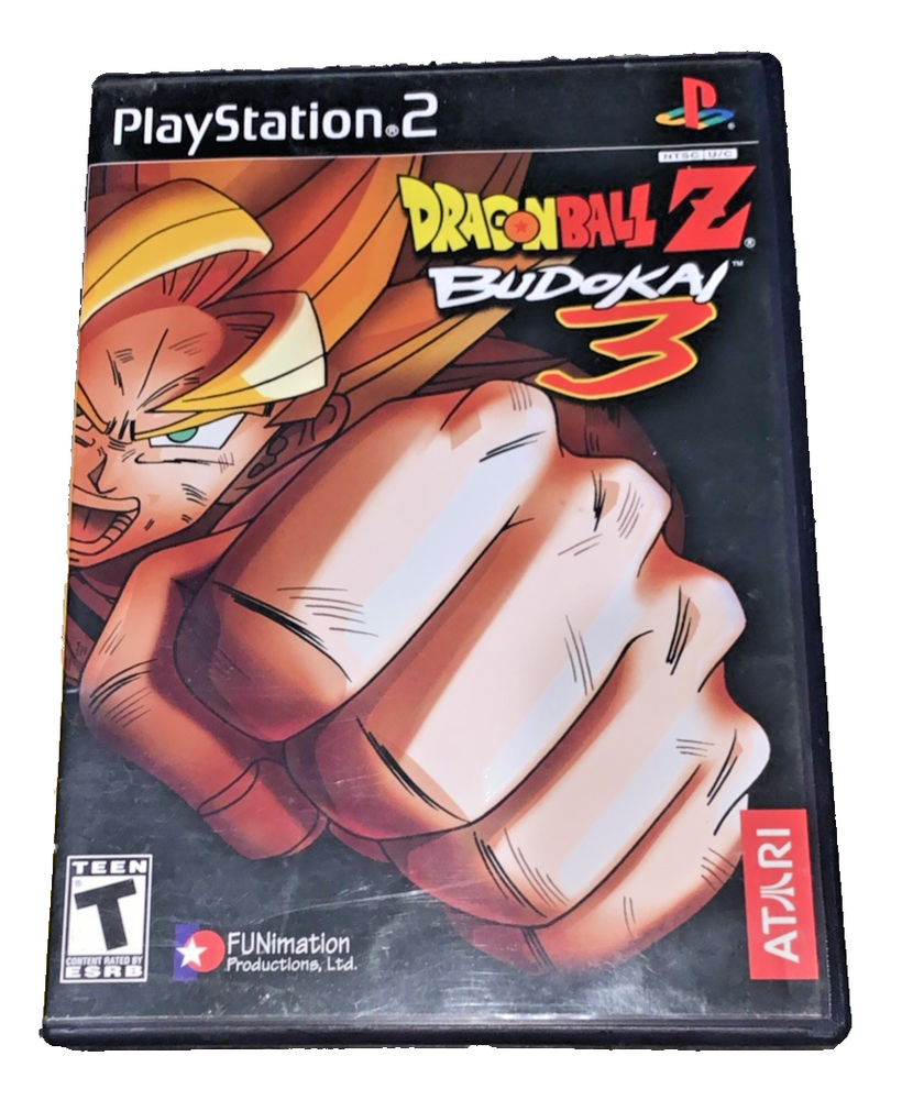 Dragon Ball Z Budokai 3 PS2 Game 2004 Tested Working No Manual