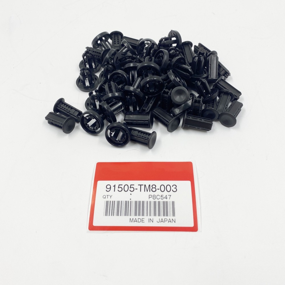 30PCK NEW for HONDA BUMPER / UNDER COVER RETAINER CLIP 91505-TM8-003