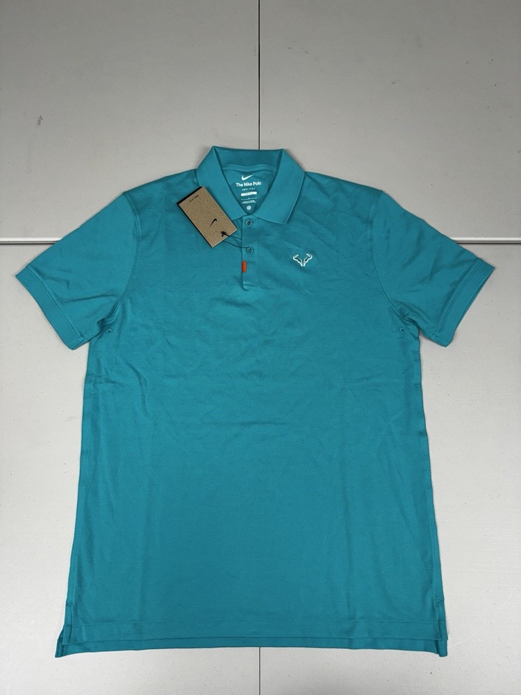 Nike Rafa Nadal Polo Shirt Mens Slim Fit Dusty Cactus DD8532-345 Pick Size $80