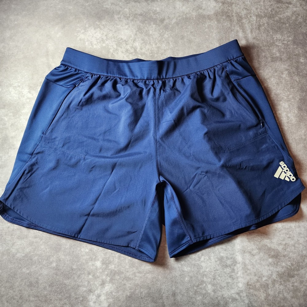adidas Men's Shorts Blue Size 2XL  Designed 4 Running Shorts activewear sports