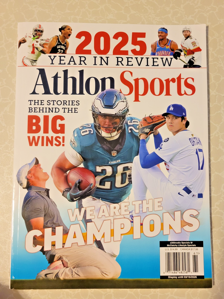2025 Year in Review Athlon Sports - Stories Behind The Big Wins! - The Champions