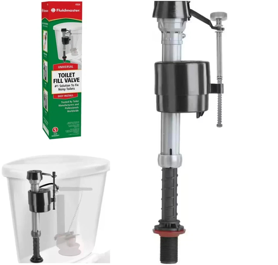 400a Universal Toilet Fill Valve Kit, Shank Adjust 9