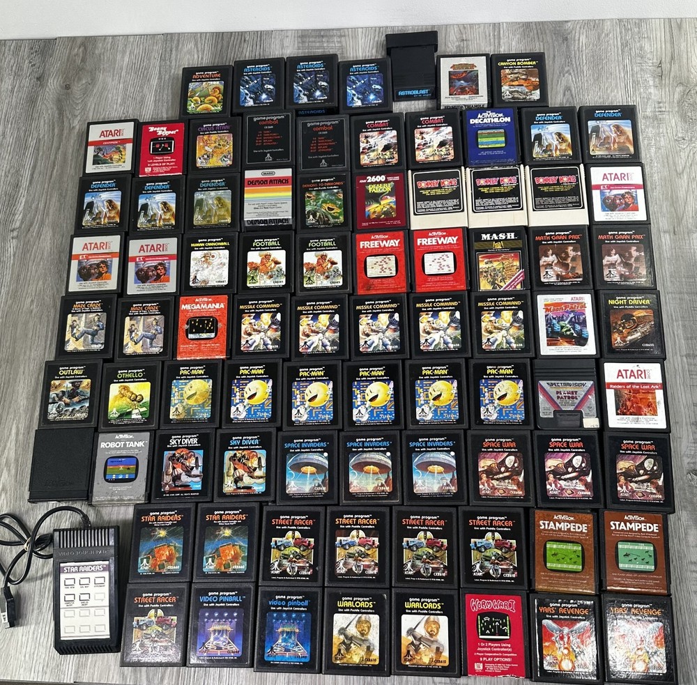 Atari 2600 Games You Pick Lot Multiple Qty Discount Tested Working Updated 1/6