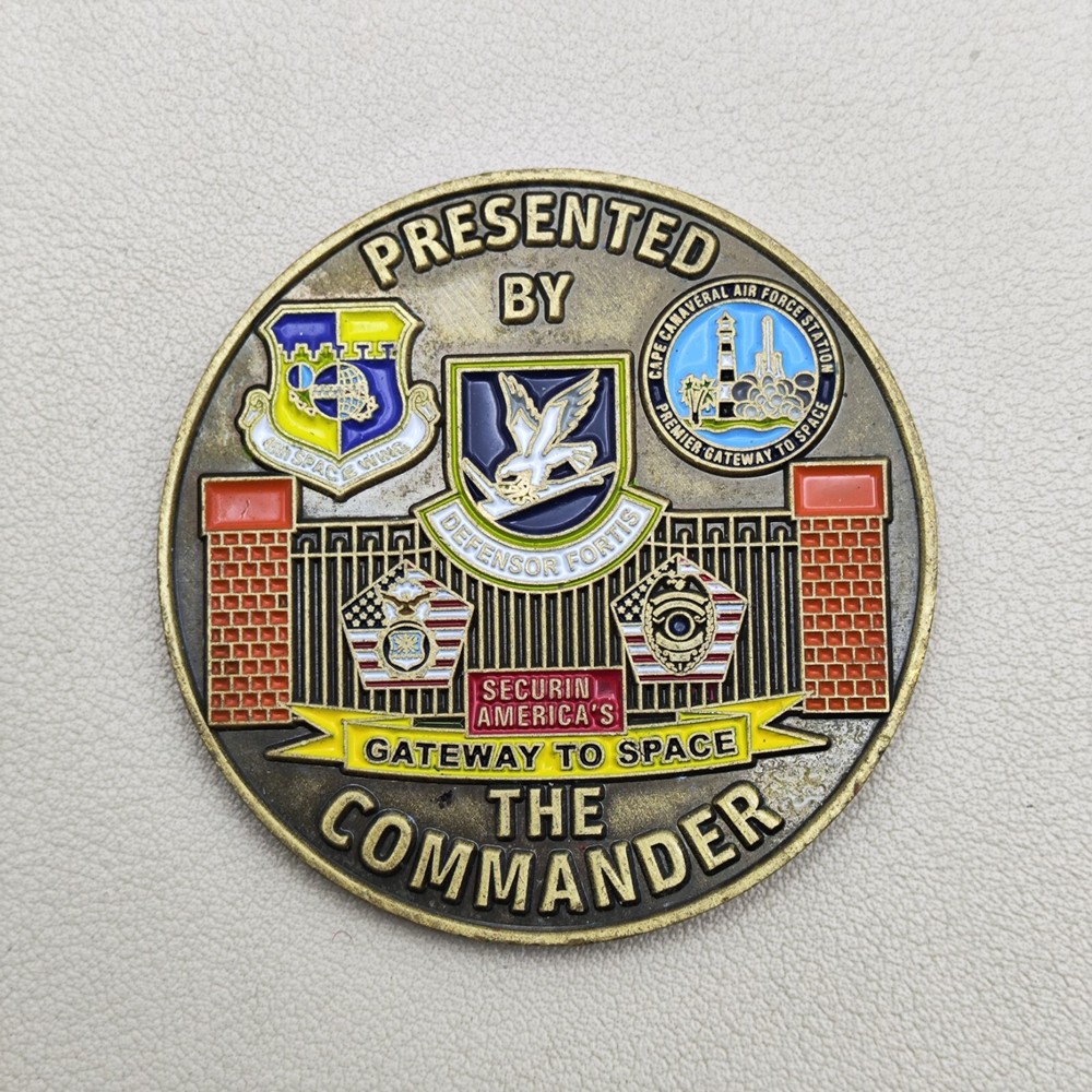 US Air Force 45th Security Forces Squadron Challenge Coin