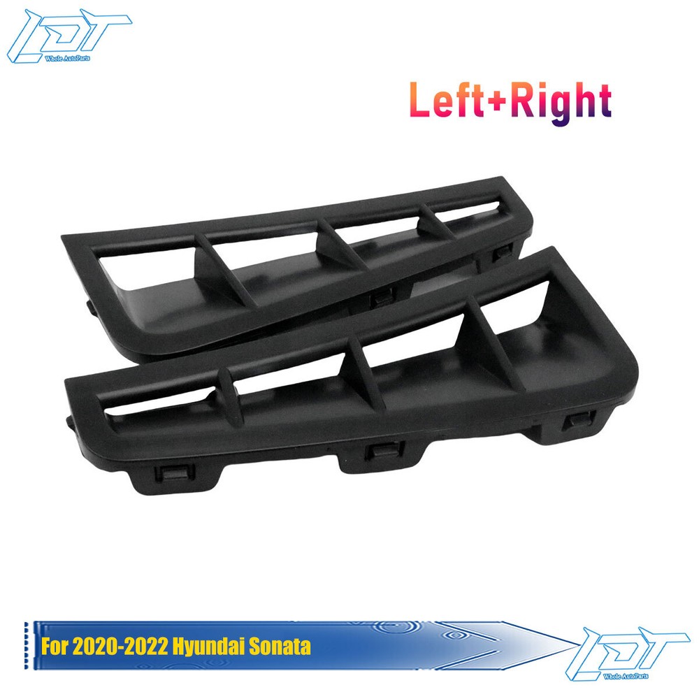 A Pair Bumper Grille Driver & Passenger Side For Hyundai Sonata 2020-2023