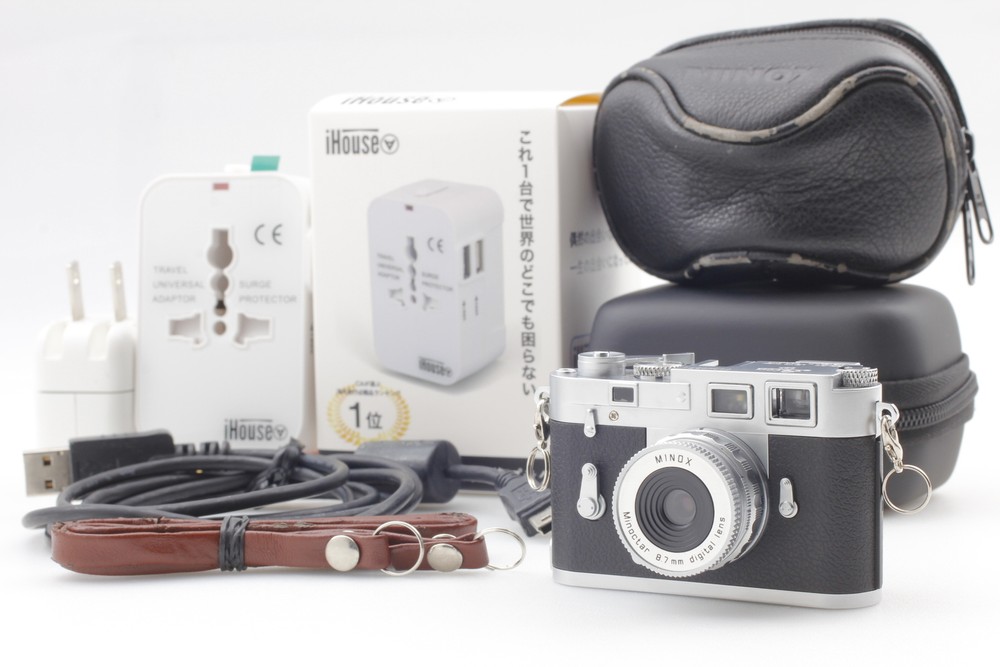 [MINT w/ Case Strap] MINOX Digital Classic Camera DCC Leica M3 5.0 MP from JAPAN