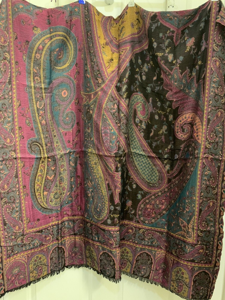 Double-Sided cashmere scarf women new #966