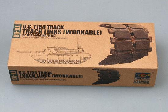 Limited Time Offer:1/35 U.S. T158 Track Links (Workable)02033 Model Accessories-image