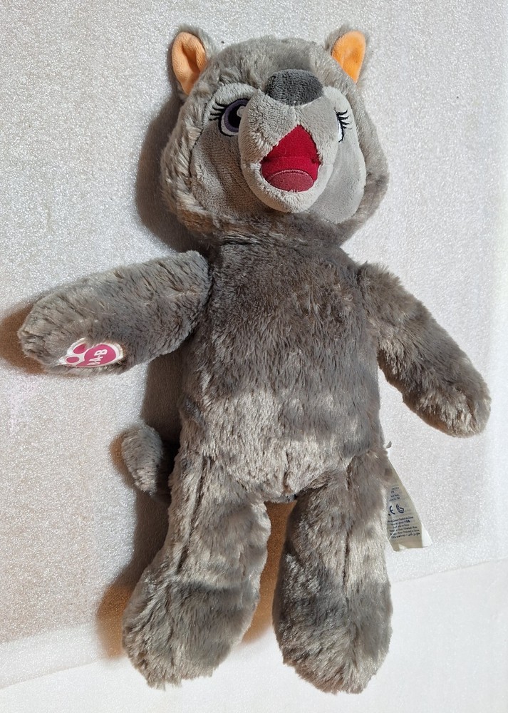 Exclusive 25th Birthday Great Wolf Lodge Violet The Wolf 16 Inch Plush by Build A Bear