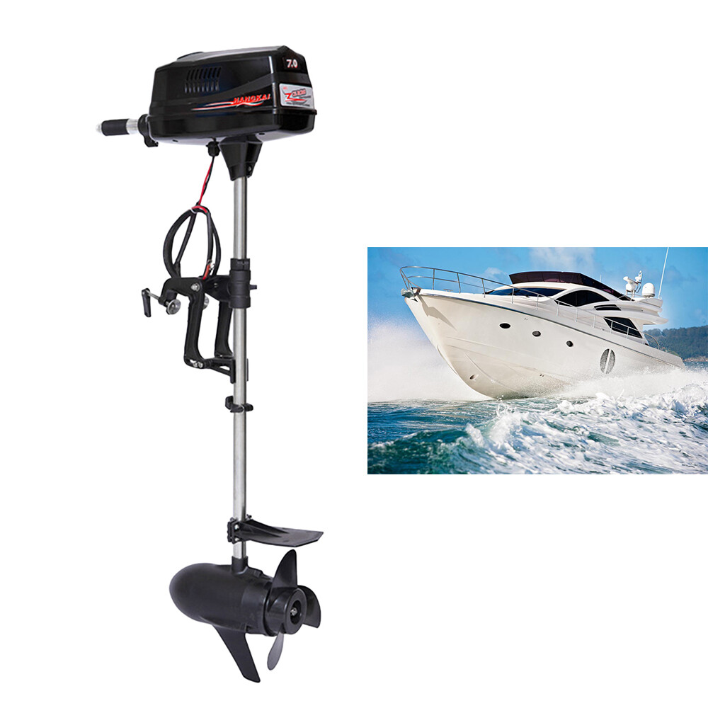 48V 7.0HP Brushless Electric Outboard Motor for Fishing Boats 1.8KW 3000RPM