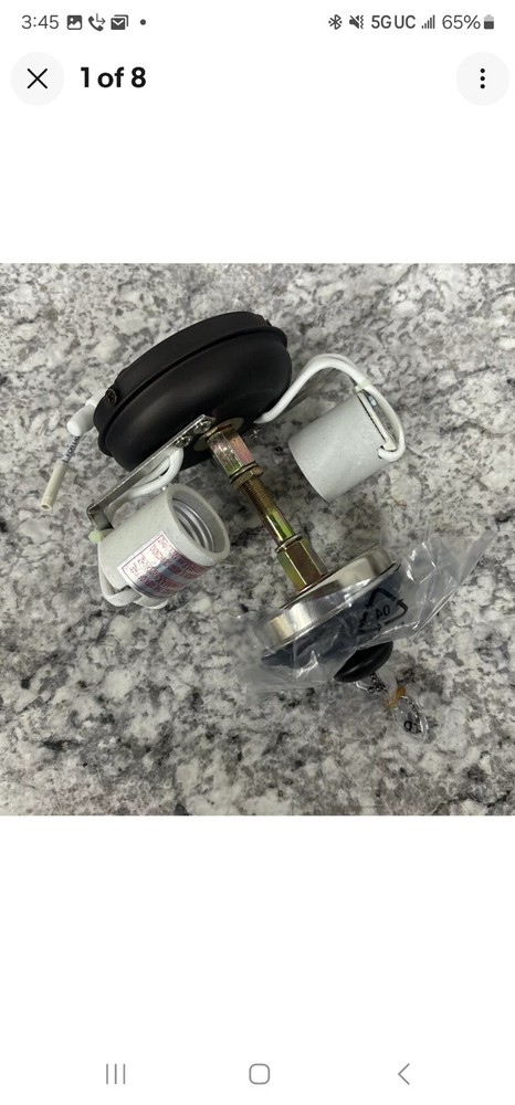 (1) PART ONLY-Light Kit-Hampton Bay Hawkins II 44