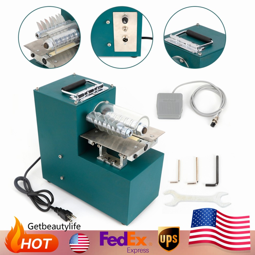 Leather Strap Cutter Machine Leather/Bag/Shoes/Paper Slitting Machine 110V