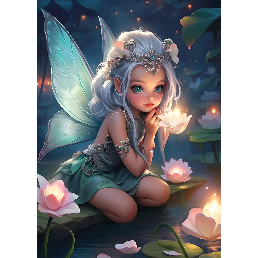 DPHERO DIY Fairy Diamond Painting Kits for Adults5D Cartoon Diamond Art Kits ...