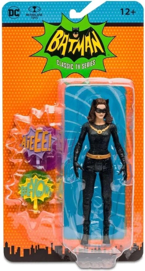 McFarlane DC Retro Julie Newmar CATWOMAN Classic 66 Batman TV Series Figure