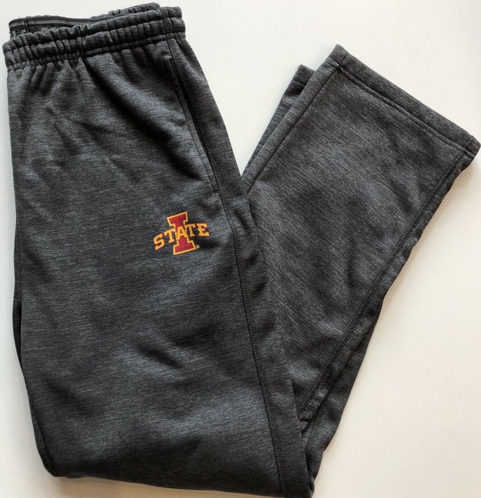 Iowa State Cyclones Men’s L Colosseum Athletics Fleece Lined Sweat Pants