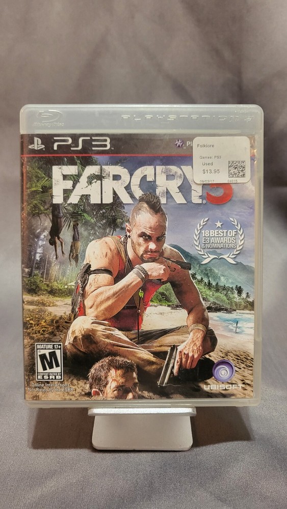 CIB Far Cry 3 PS3 Sony PlayStation 3 Video Game Complete in Box