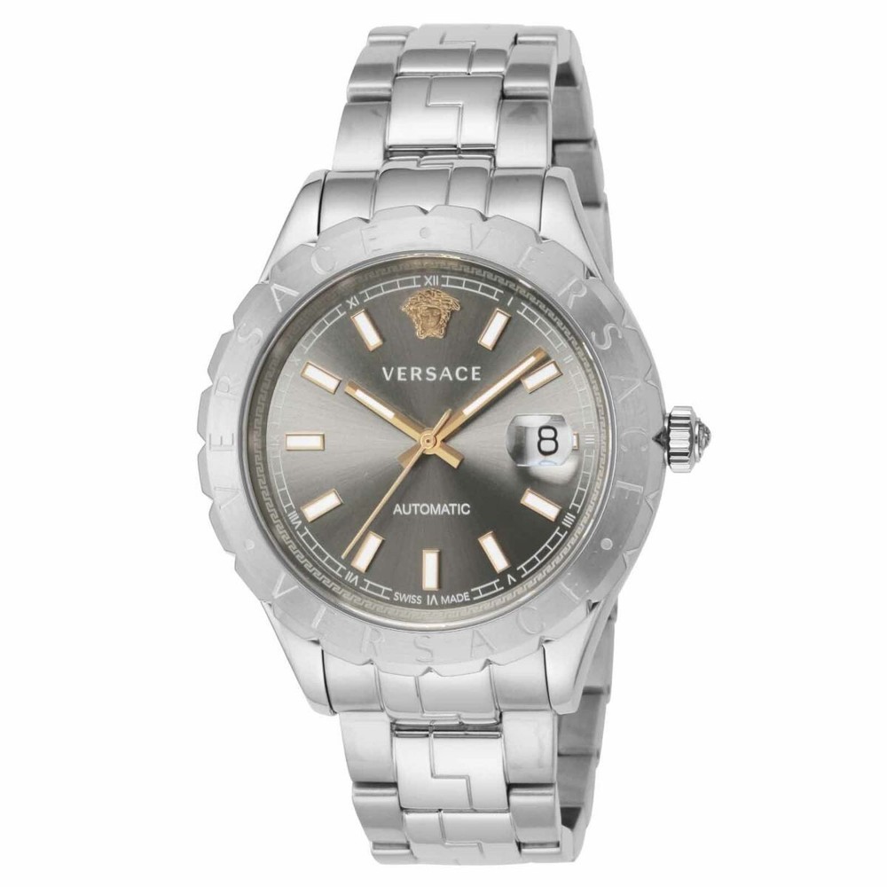 Versace Helenium VEZI00119 Silver Dial Automatic Mens Watch with Box Papers