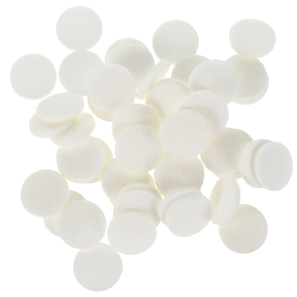 50 Blank Aromatherapy Oil Diffuser Pads for Car Air Freshener Scent Safe
