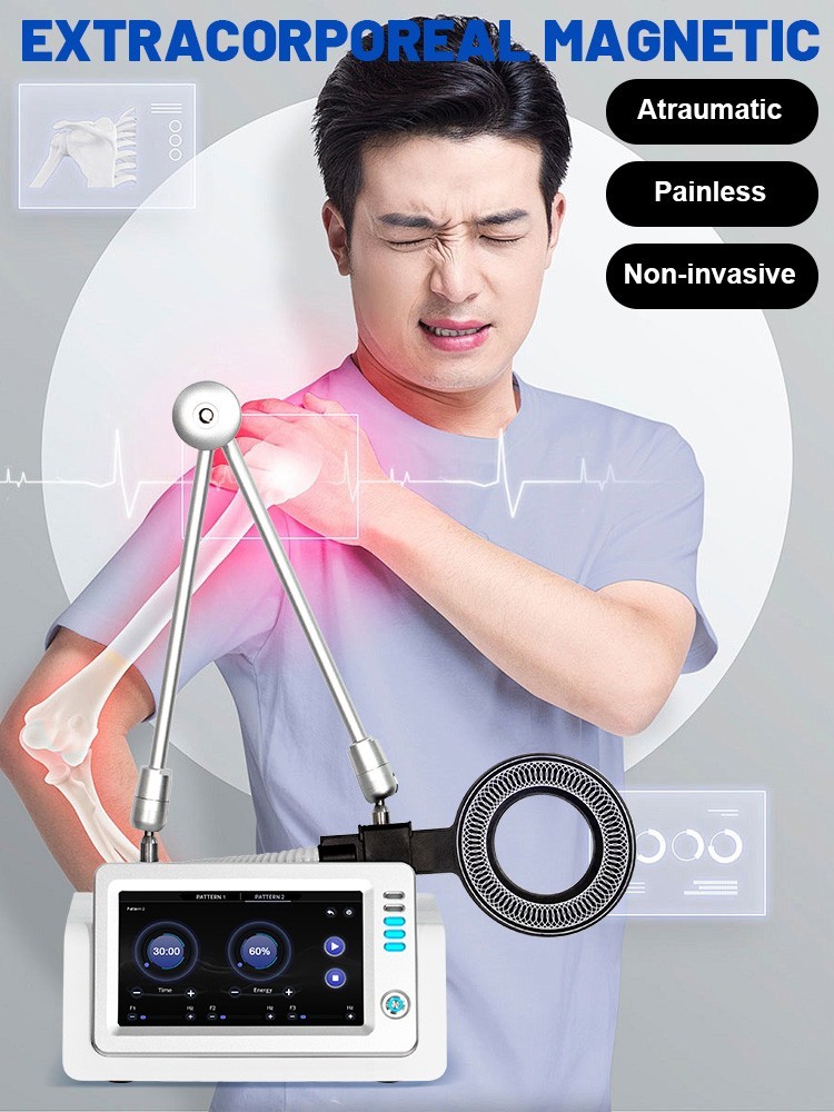 Pemf Magnetic Therapy Device Magneto Instrument for Pain Relief Physical Therapy