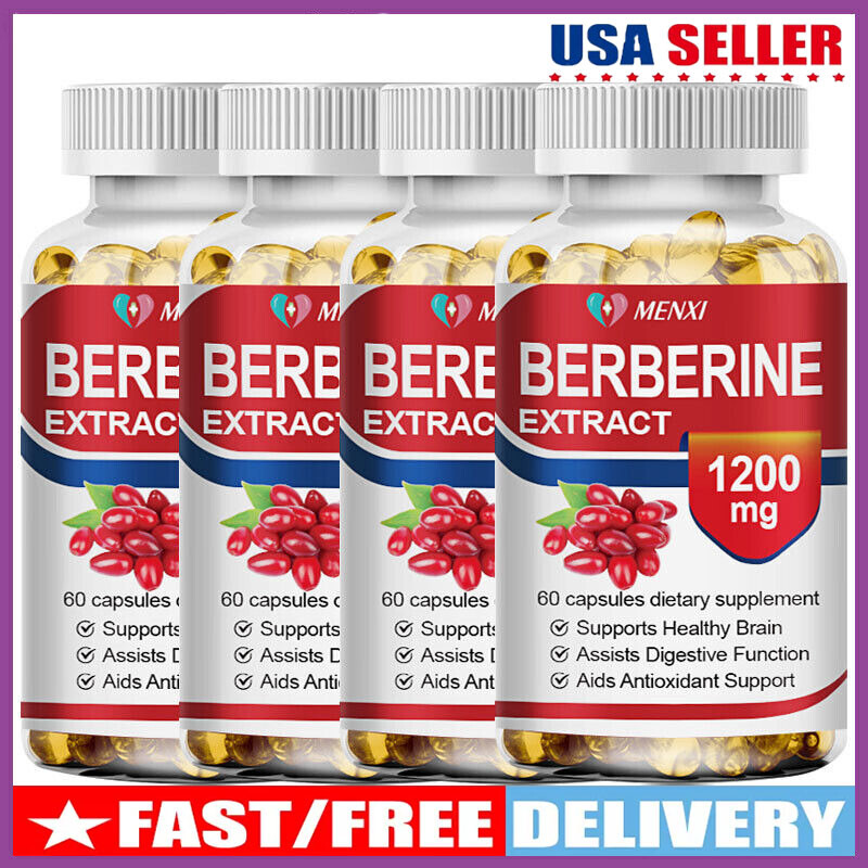 Berberine Supplement 1200mg per Serving - High Absorption Heart Health Support