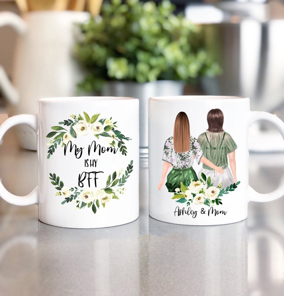 Personalized Mom Mug My Mom Is My Bff Mommy Mug Worlds Best Mom Mug Mother Gift