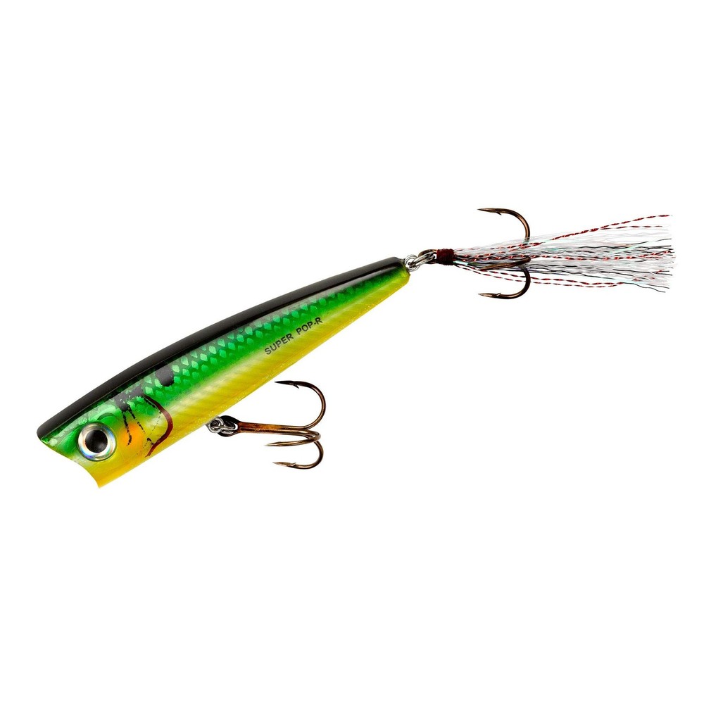 Rebel Super Pop R Topwater Popping Lure 3 1 8 Inch Premium Fishing Hook