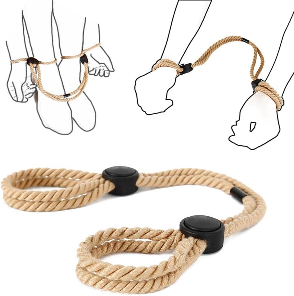 BDSM Sex Restraints Adjustable Bondage Rope,Adult Restraint Rope BDSM...