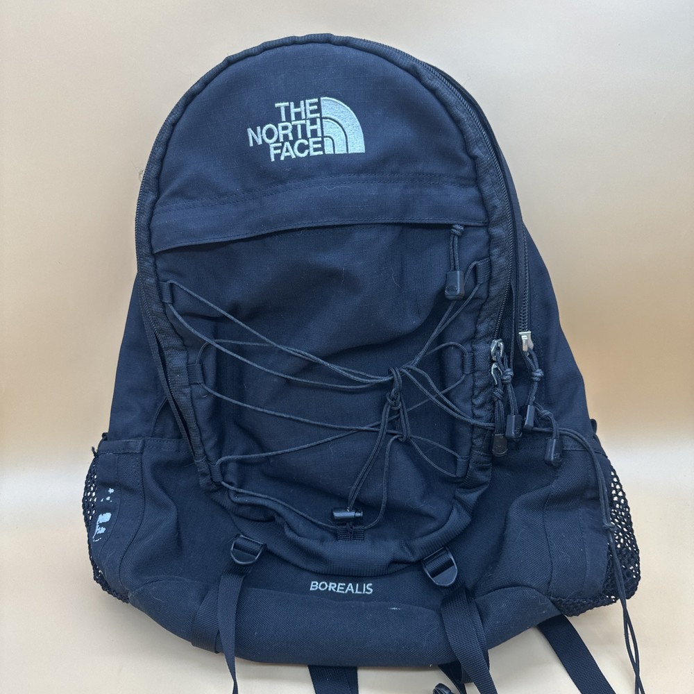 North Face Borealis Black Laptop Backpack Commuter One Size