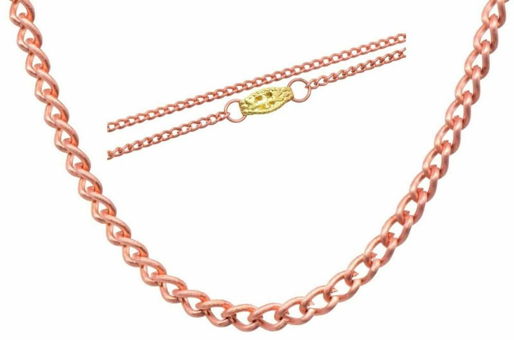 Copper Necklace Dainty 2mm Minimalist 14 