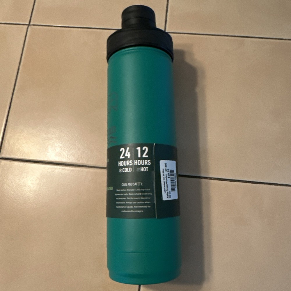 LL Bean 26oz Manna Convoy  Stainless Steel Water Bottle