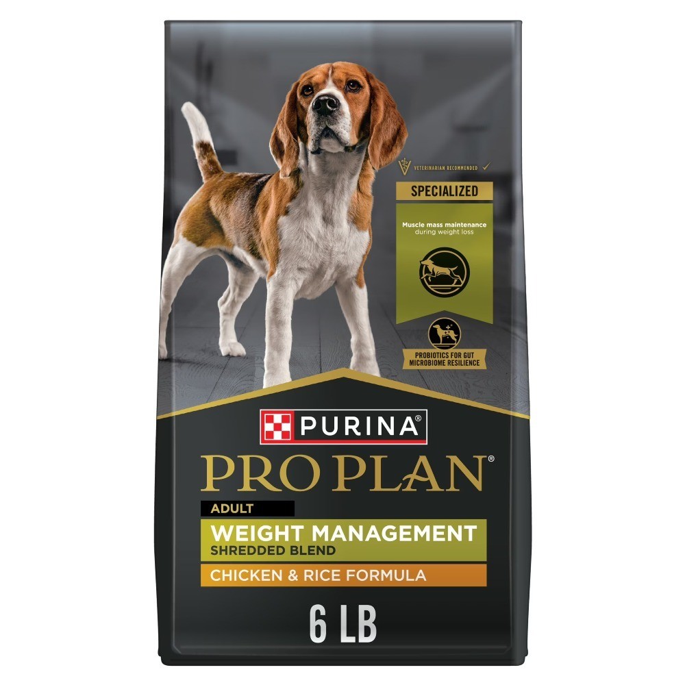 High-Protein Shredded Chicken and Rice Recipe Dry Dog Food Kibble with