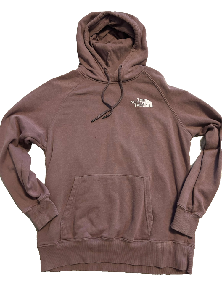 Pink/Purple Northface Hoodie - Medium